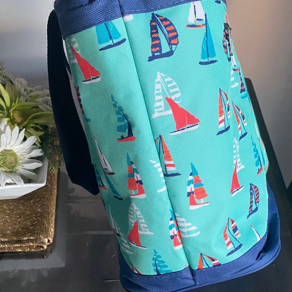 NEW🌈 Beach Insulated Sailboat Print Tote Bag spring gifts vacation accessory - Picture 4 of 9